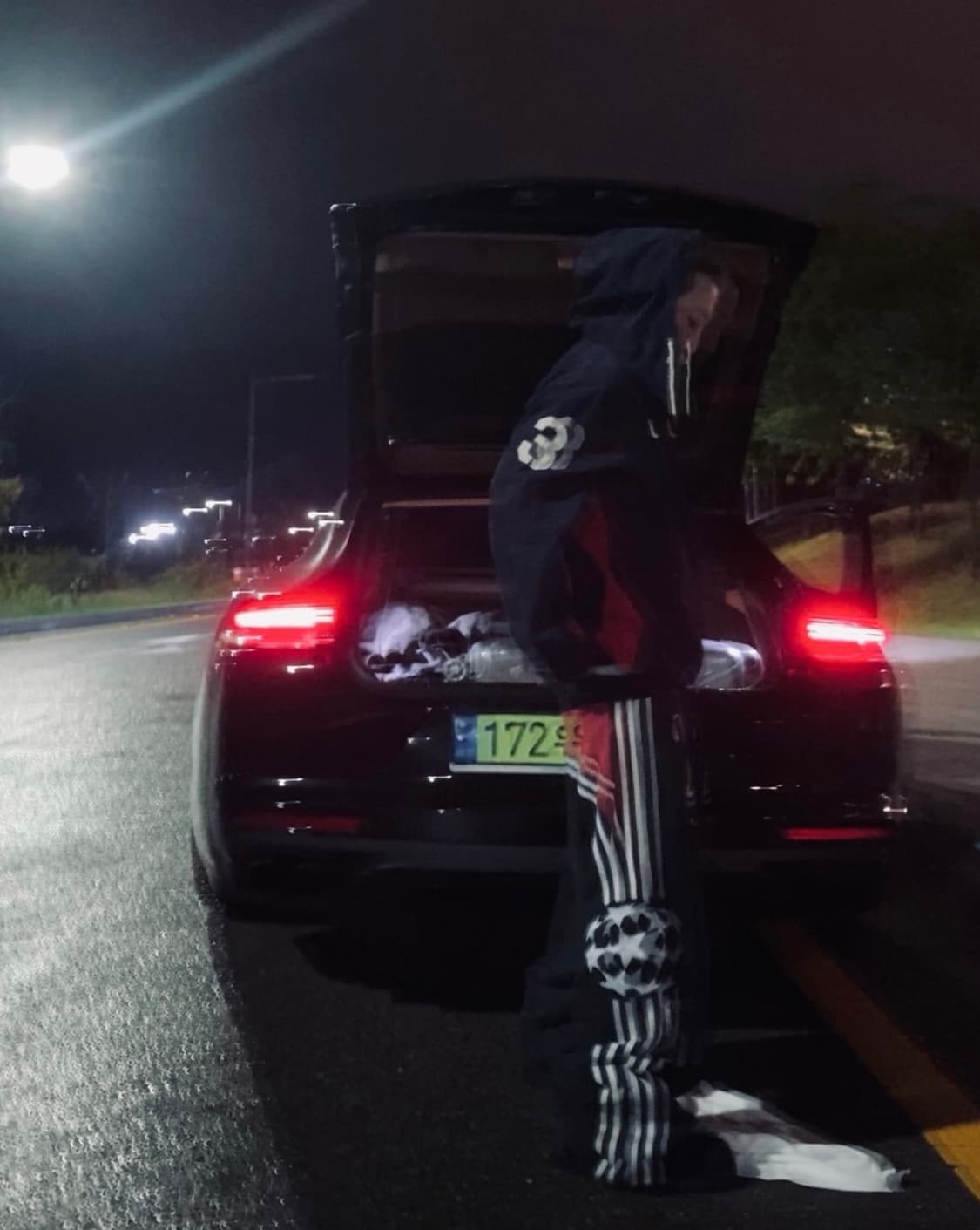 (양홍원착용) 2009 챔피언스리그 X 마드리드 리메이크 트랙팬츠 상품이미지2