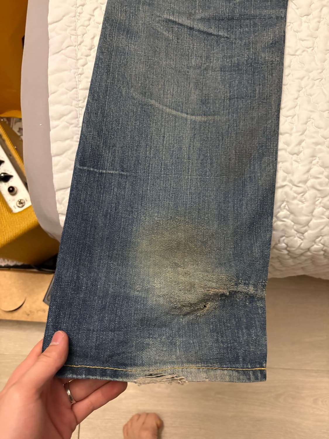 리바이스 빈티지 501 셀비지 버튼플라이 상품이미지4