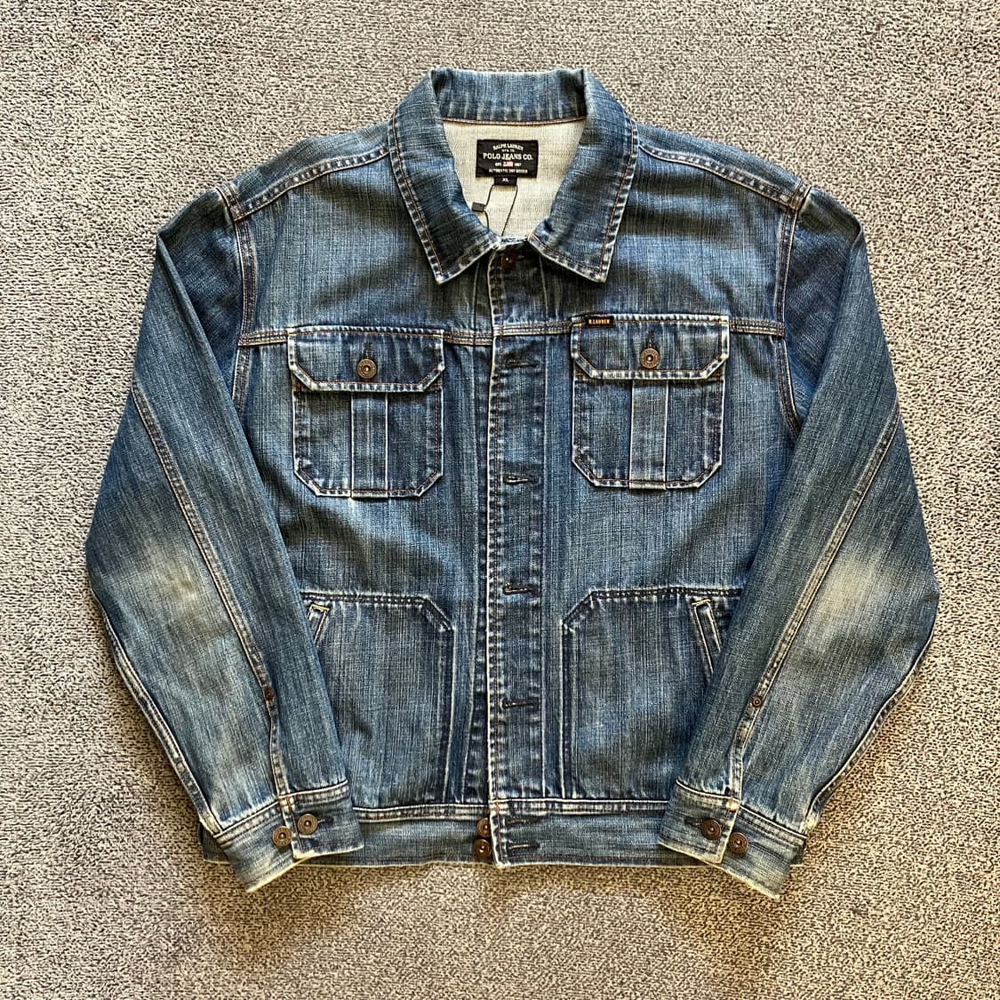 폴로 진스 데님 청자켓 상품이미지1