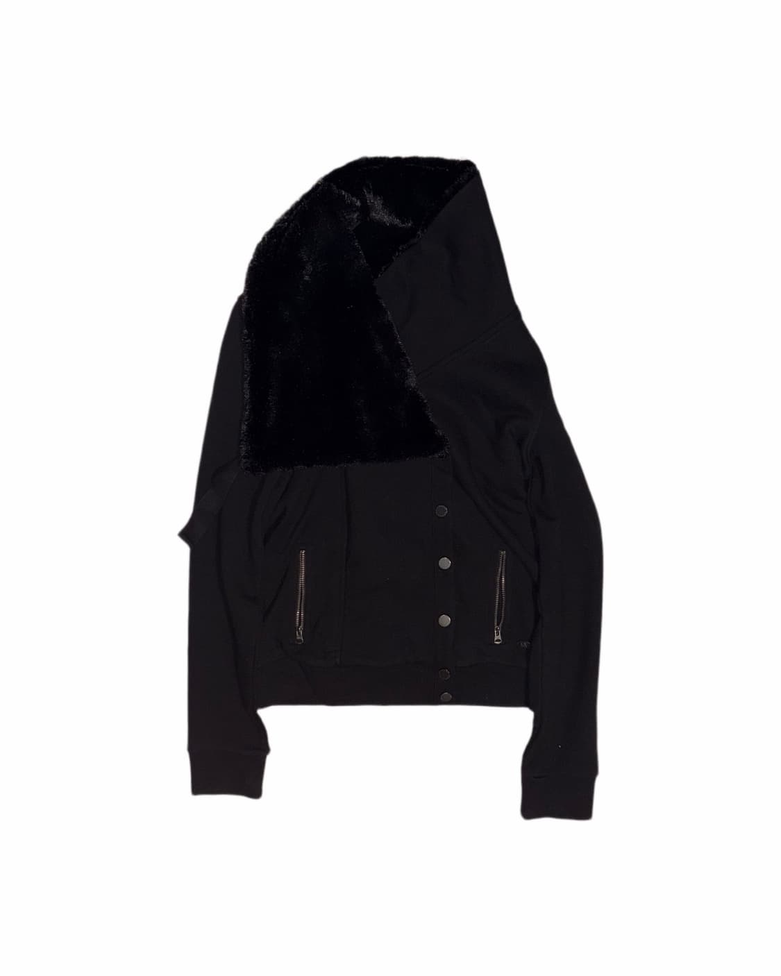 Armani Exchange Fur High-Neck Jacket 상품이미지3