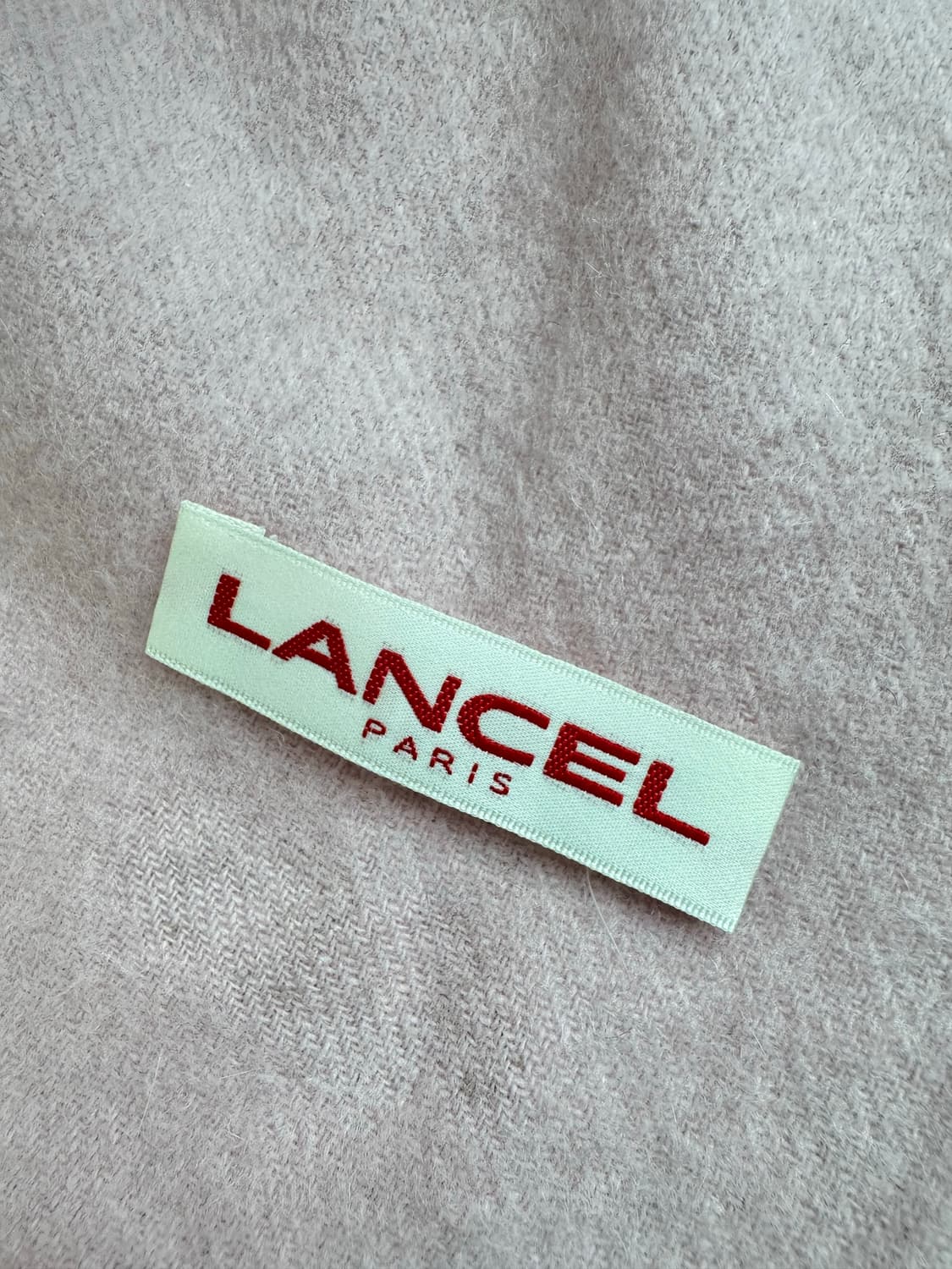 LANCEL 란셀 울 목도리 상품이미지3