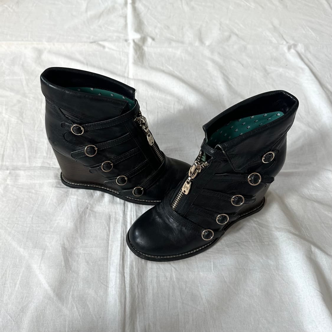 See by Chloe 버클 디테일 웨지 부츠 상품이미지3