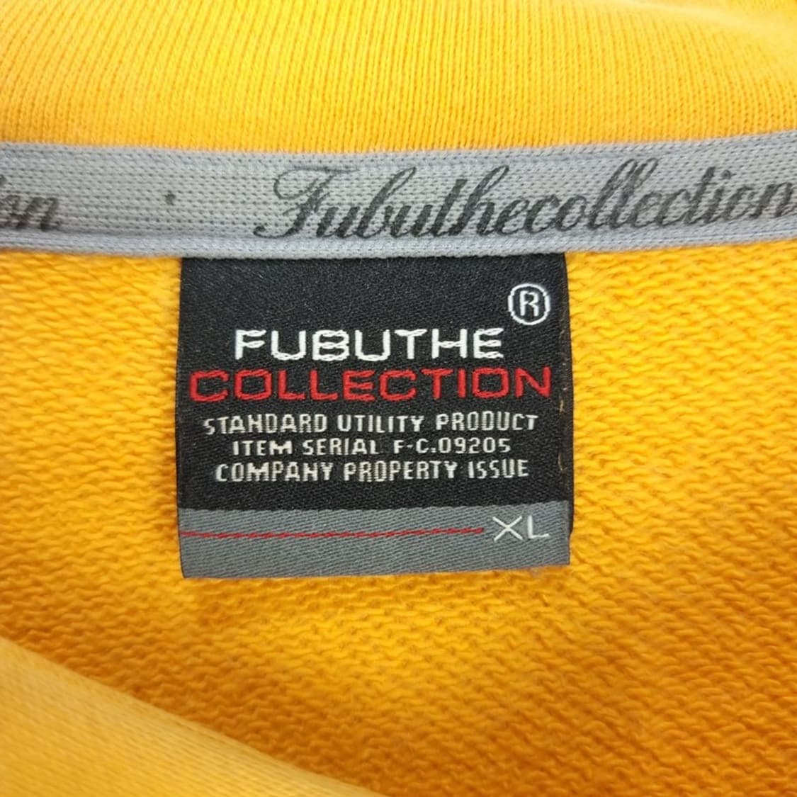 [푸부] 올드스쿨 빅로고 그래픽 후드티 머스타드 M19263 상품이미지8