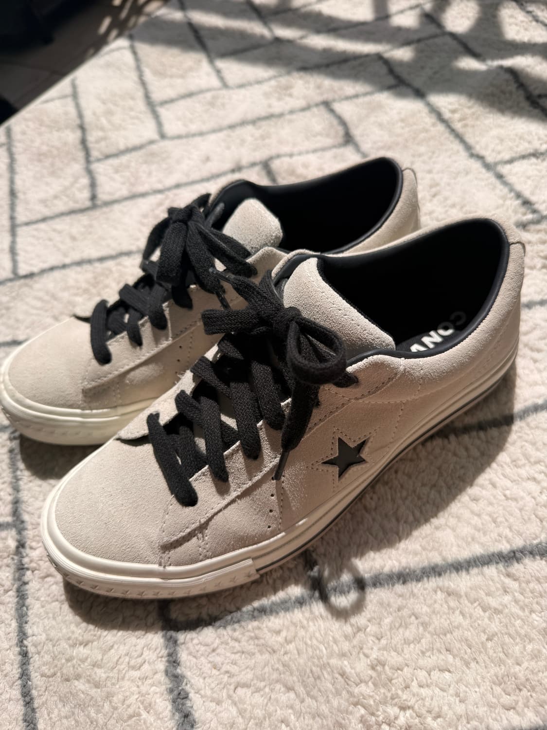 컨버스 원스타95 스웨이드 에그렛 245사이즈 상품이미지3