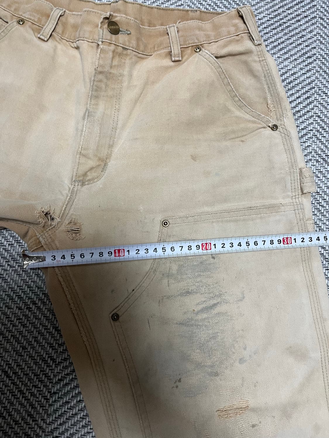 칼하트 더블니 b01 brn 33x32 상품이미지7