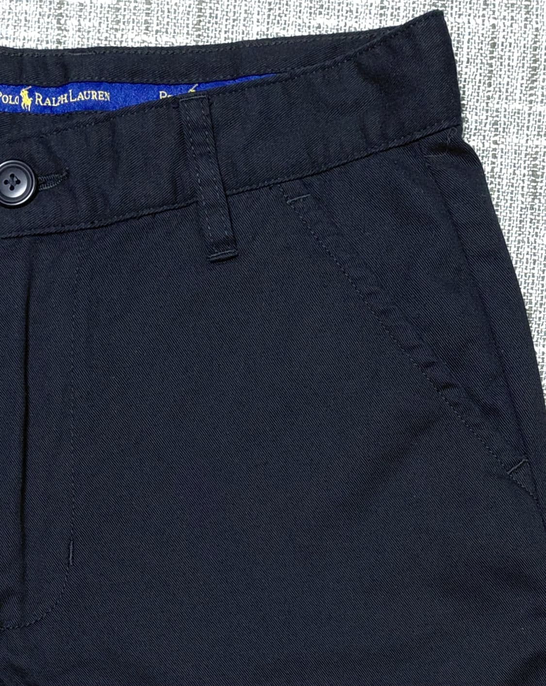 [M] POLO RALPH LAUREN 블랙 코튼 치노 쇼츠 상품이미지3