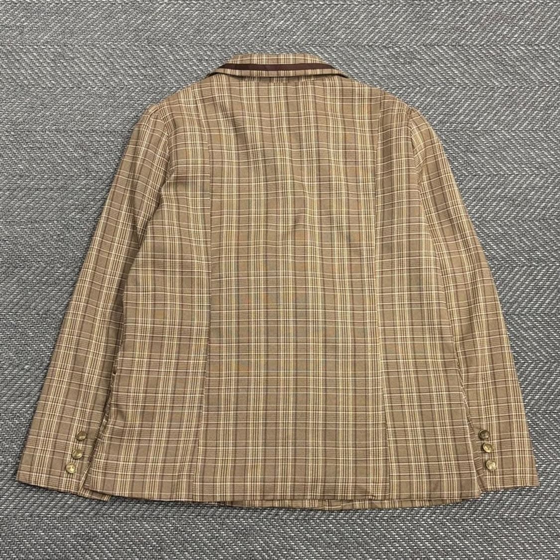 엑시즈 팜 더블 체크 자켓 V0515 상품이미지2