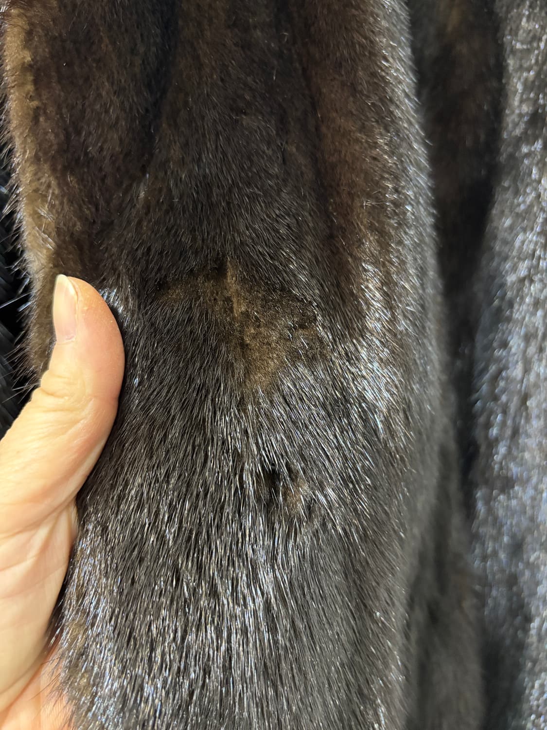 사가 롱 밍크 상품이미지9