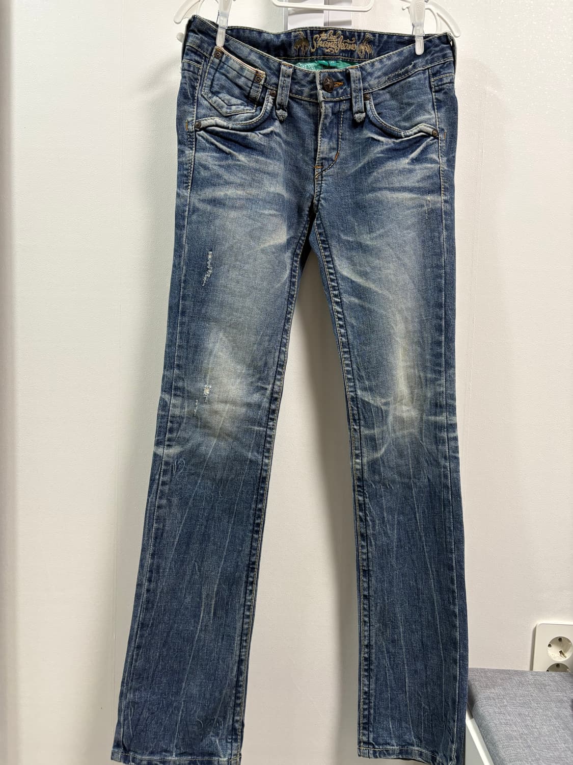 쉐인진즈 일자핏 데님팬츠 상품이미지2