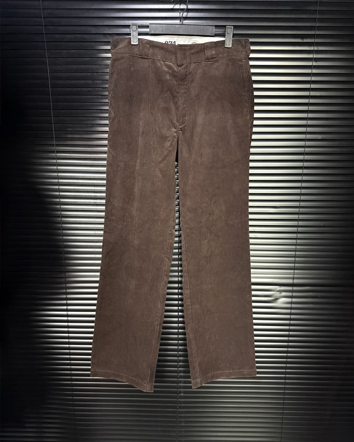 디키즈 골덴 코듀로이 브라운 874 일자 세미 와이드 워크 팬츠 32 상품이미지4