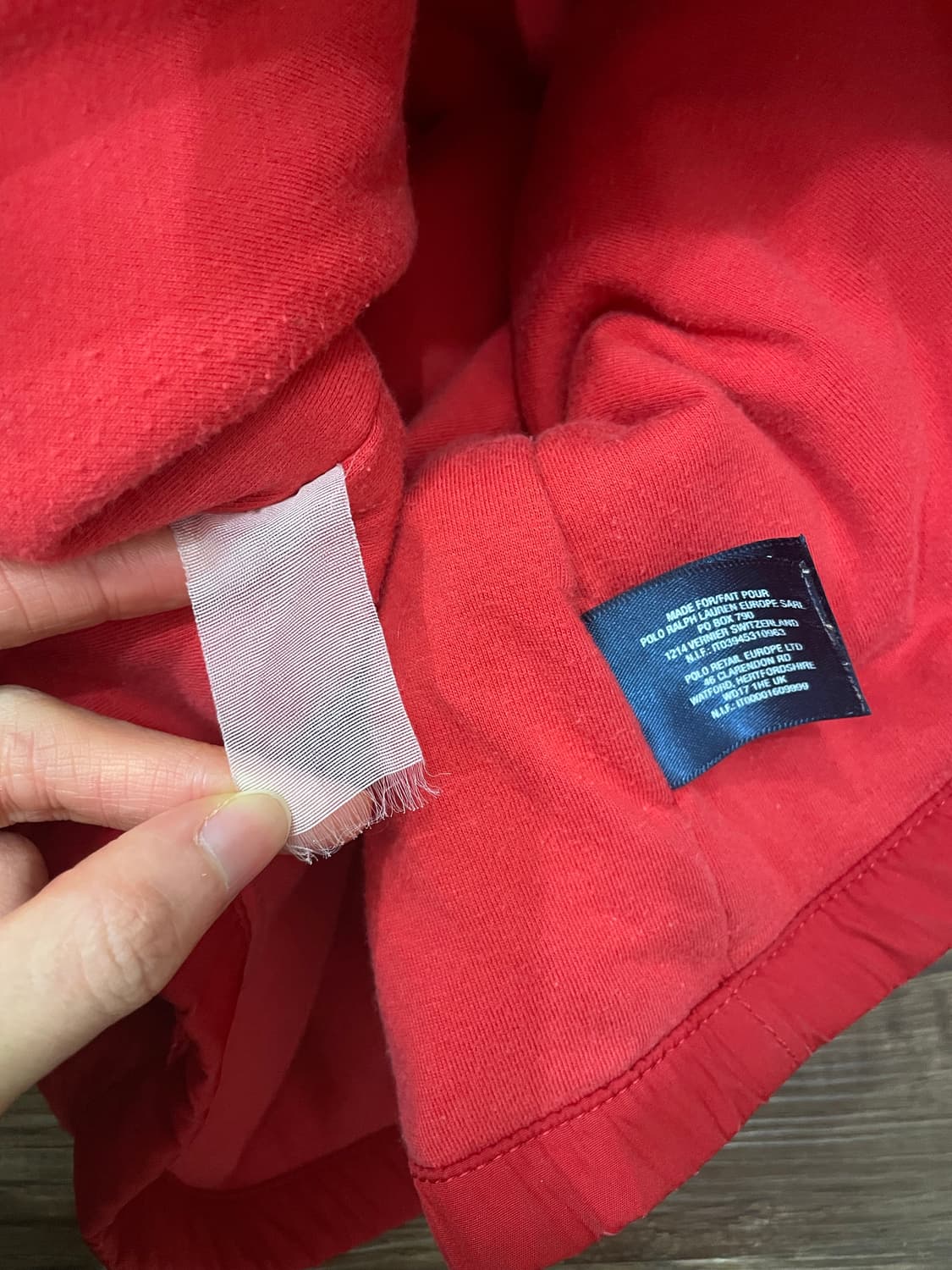 폴로 랄프로렌 빅포니 RL1 레이싱 자켓 레드 상품이미지8