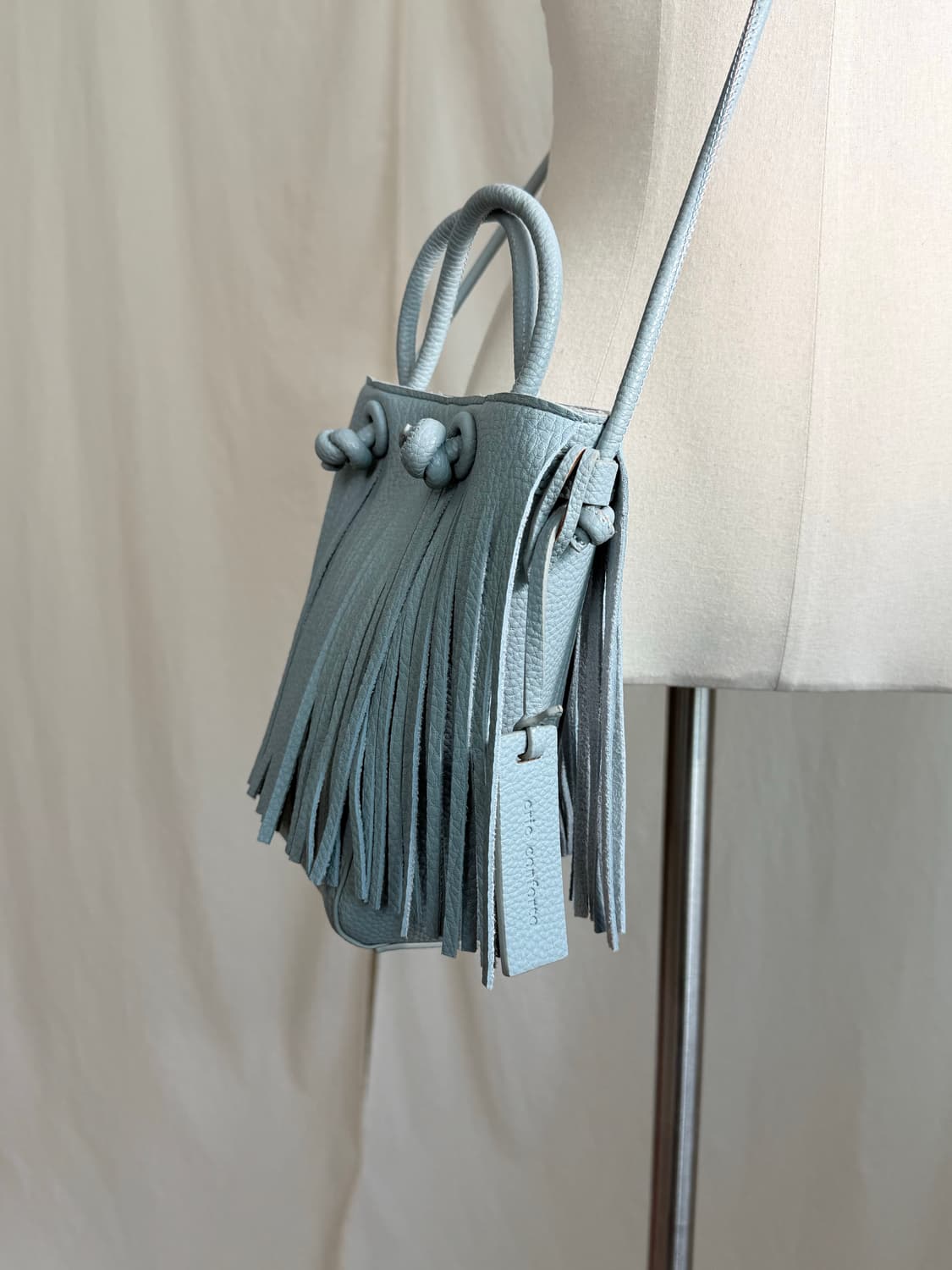 Chic Conforto 미니 프린지 백 상품이미지5