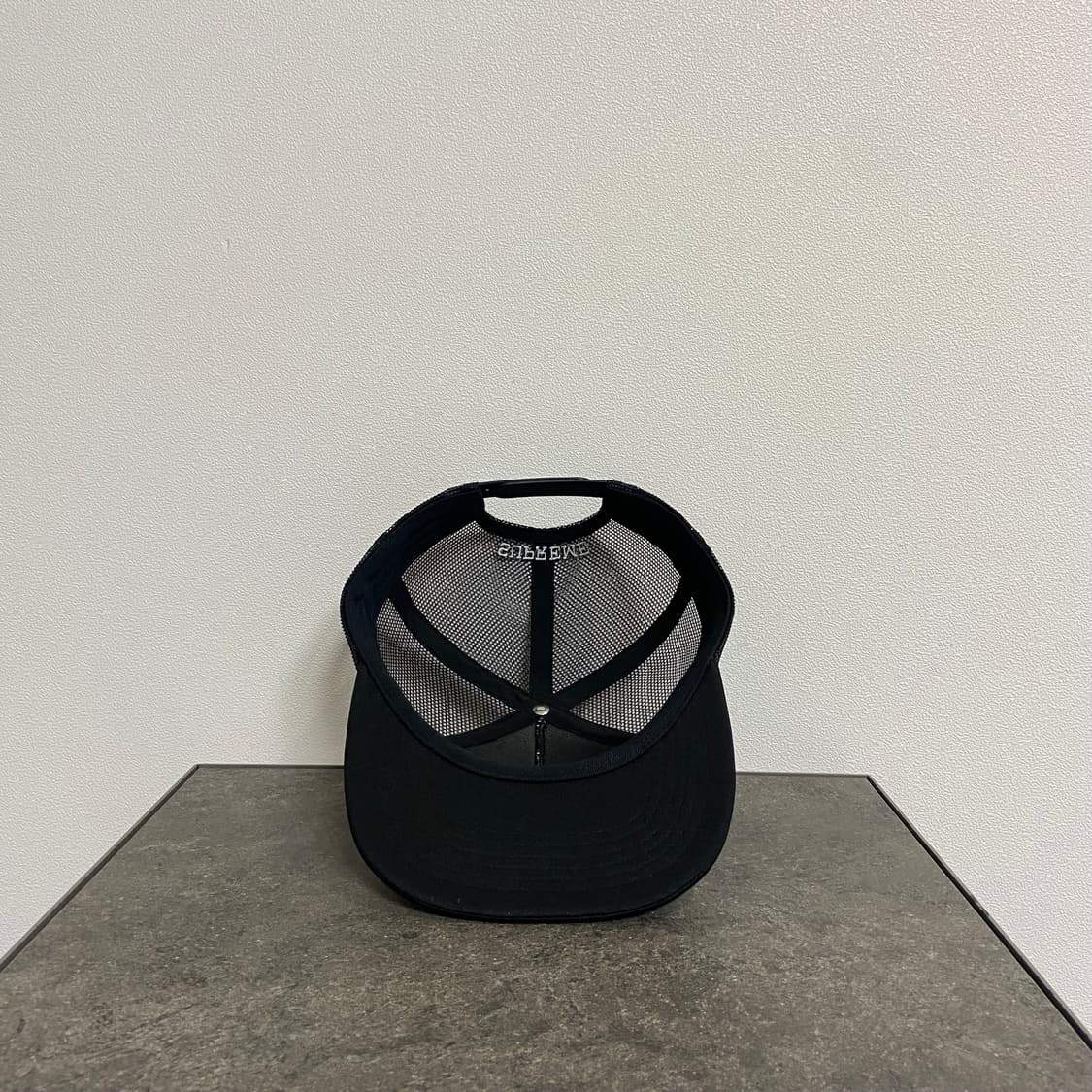 (OS) 슈프림 토이머신 볼캡 모자 블랙 상품이미지5