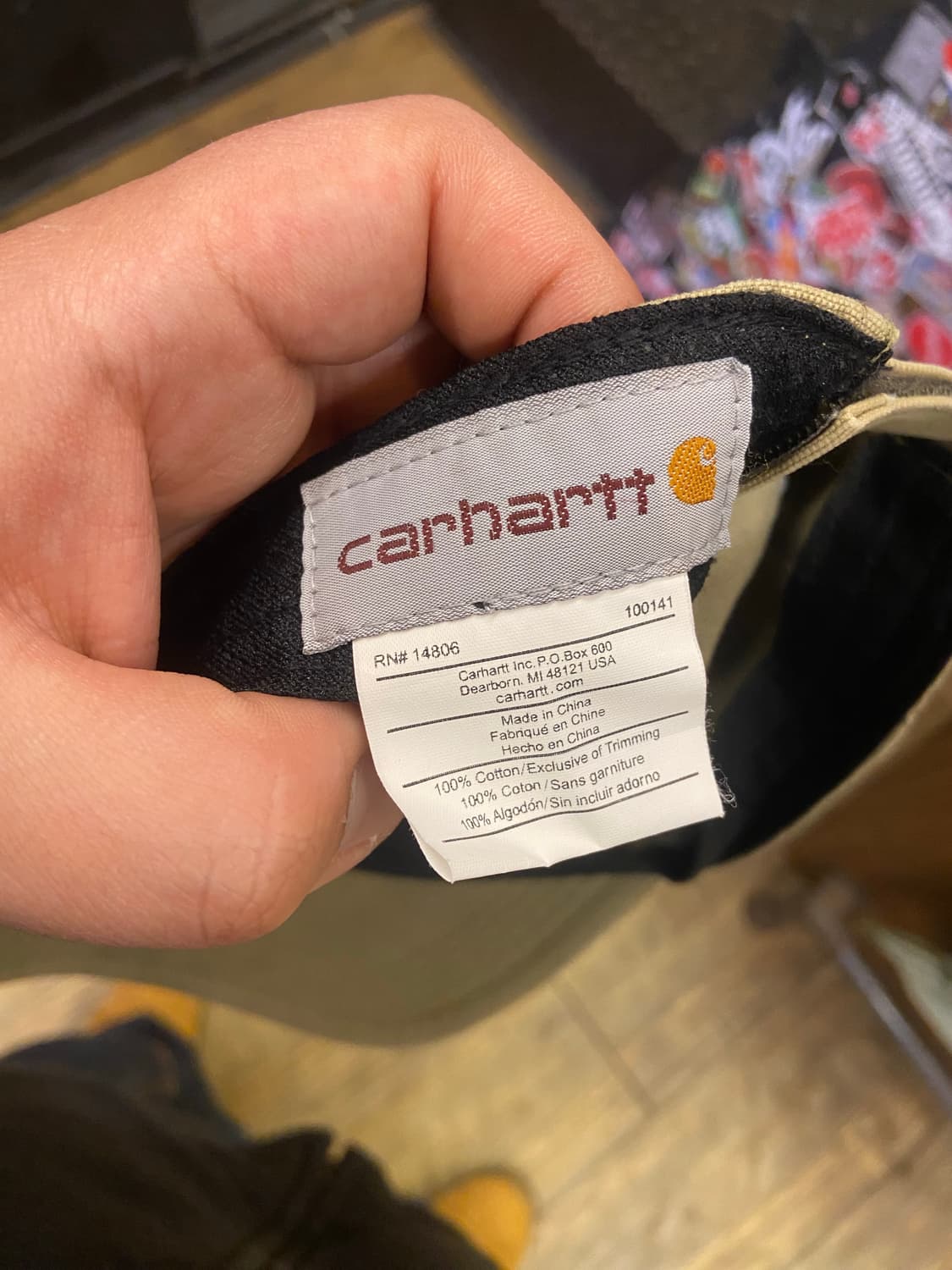 Carhartt Odesa Canvas Ball Cap 상품이미지4
