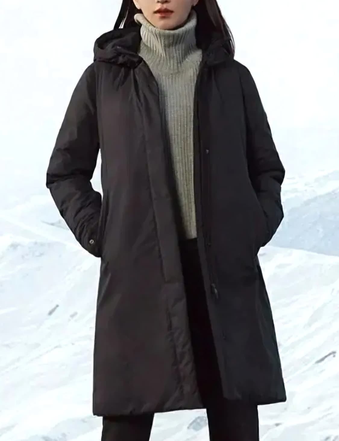 거의새것/ 장미쉘바스키아 프리마로프트 웜업 패딩코트 85 상품이미지1