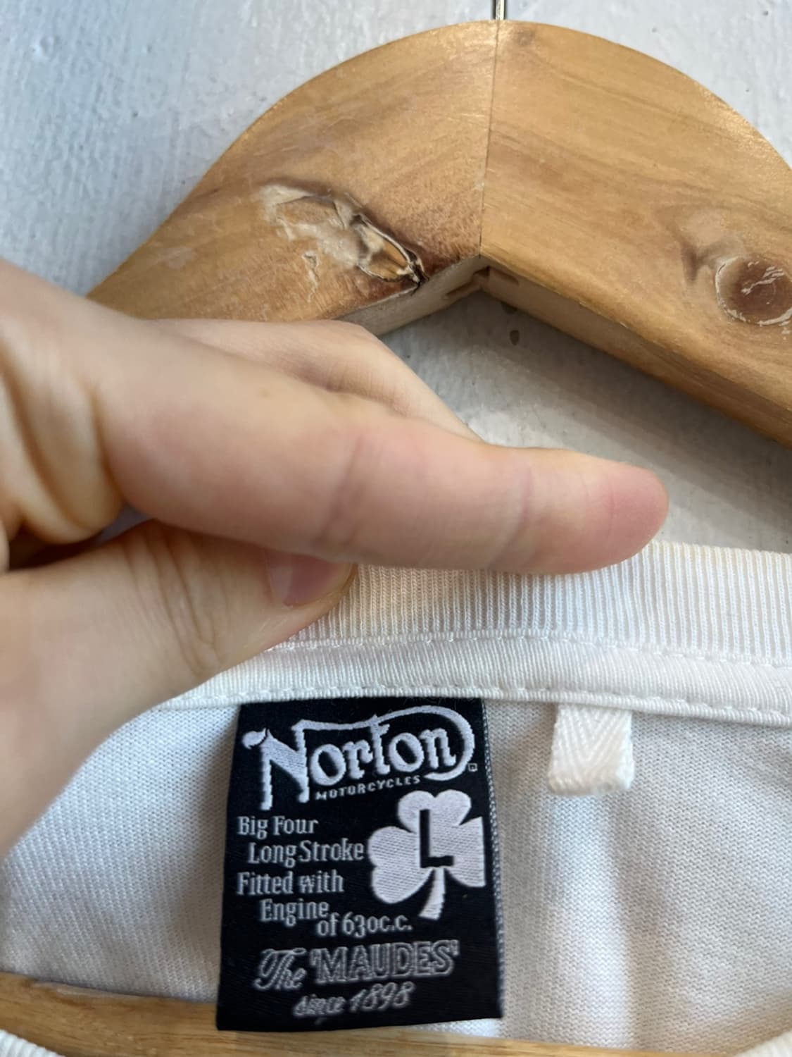 NORTON 모터사이클 로고 롱슬리브 상품이미지6