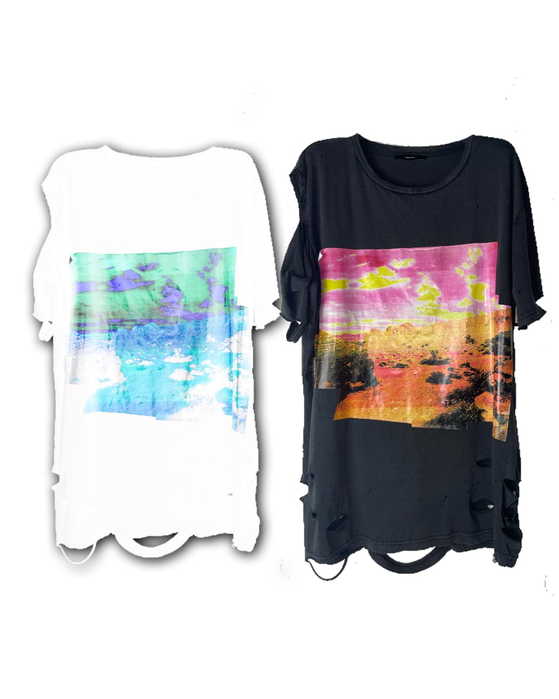 디젤 데미지 티셔츠 상품이미지1