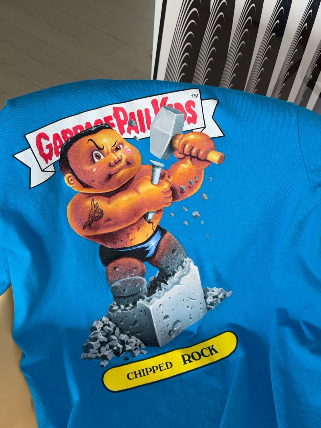 아메리칸 빈티지 WWE x GPK 프로레슬링 더락 반팔 L (97) 상품이미지1