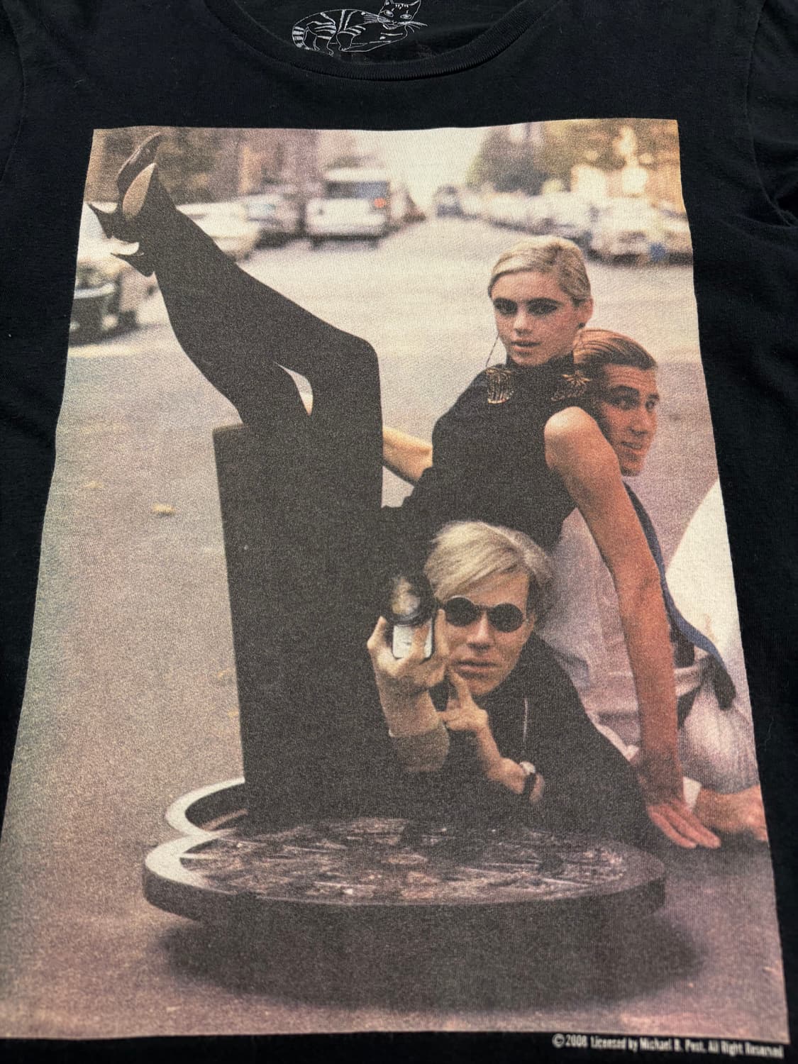 S) 히스테릭 글래머 빈티지 앤디워홀 이디 세이지록 포토 프린팅 롱슬리브 상품이미지4