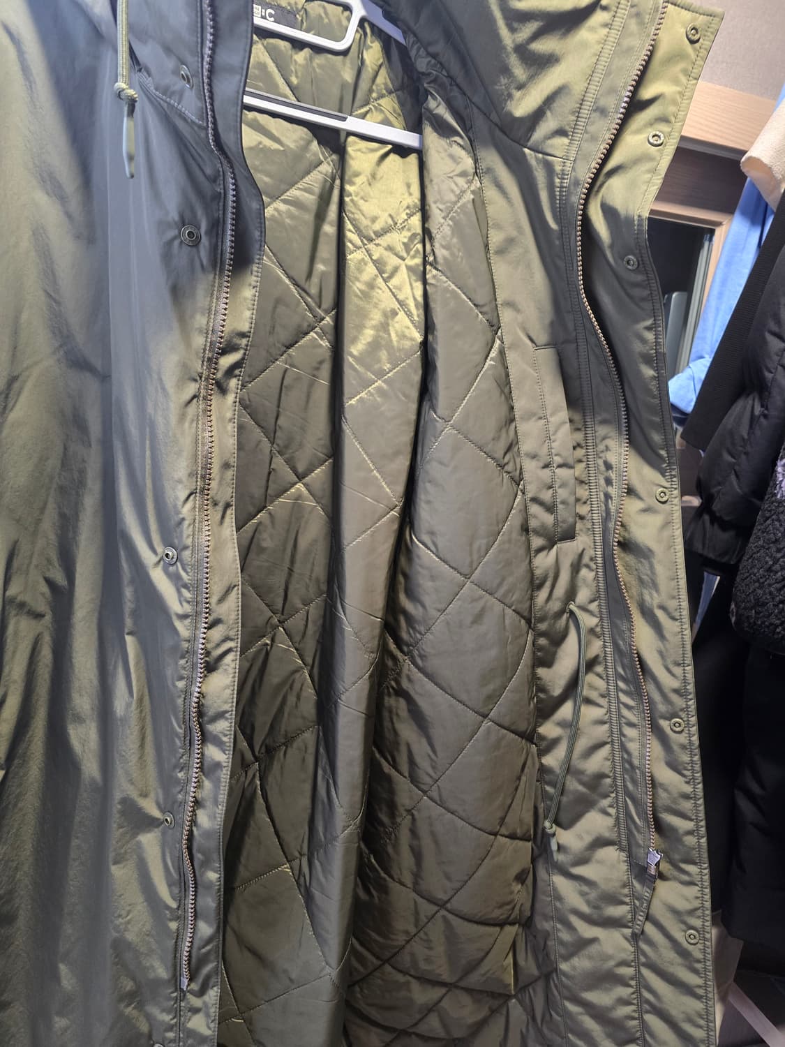 유니클로C 후드코트 상품이미지4