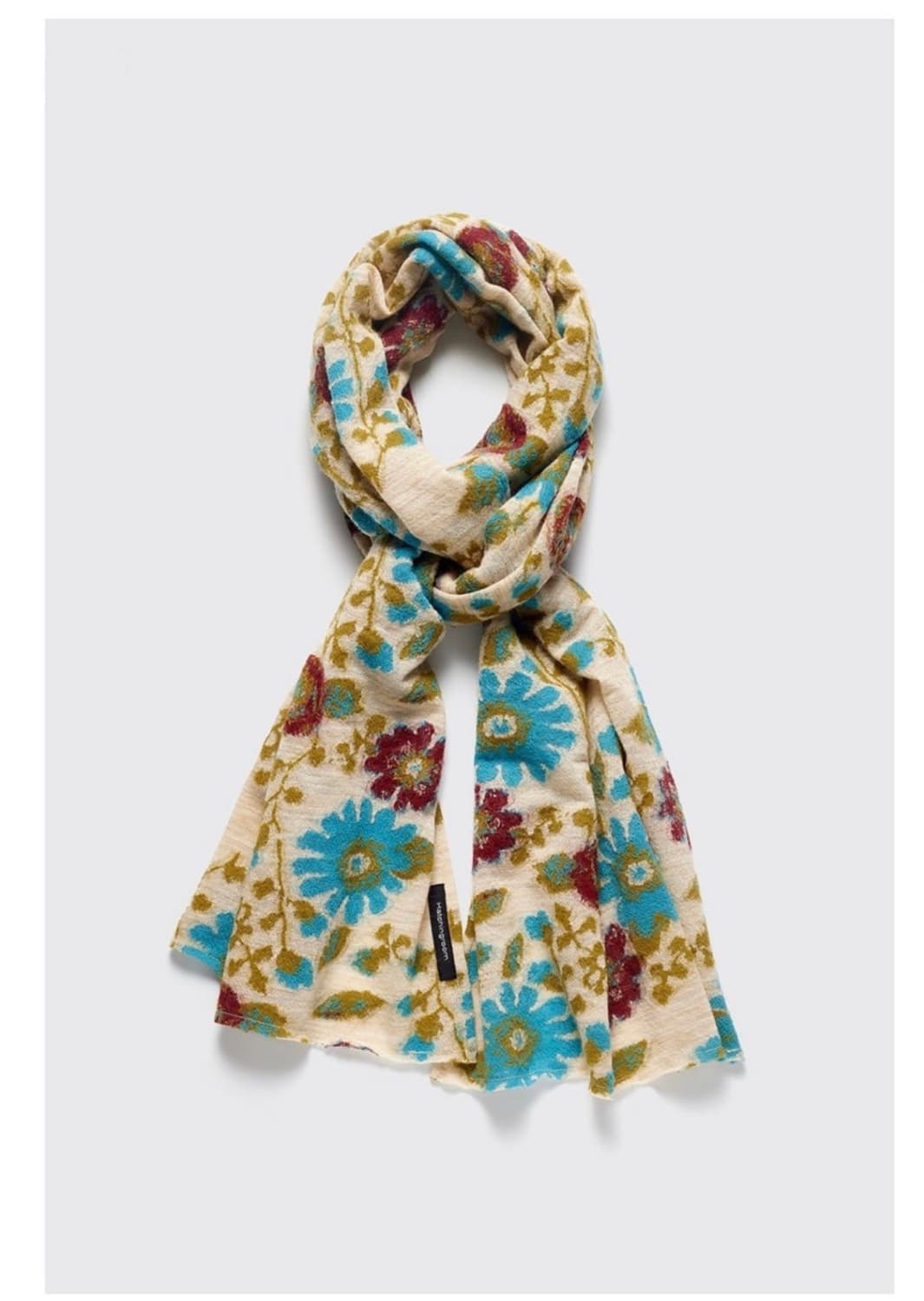 [구매] 해칭룸 플로럴 자카드 머플러 아이보리 구매합니다 상품이미지1