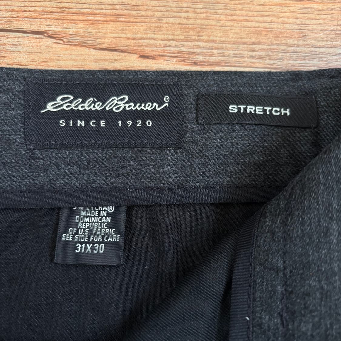 에디바우어 차콜그레이 팬츠 29 30 바지 FW 스판 슬랙스 상품이미지6