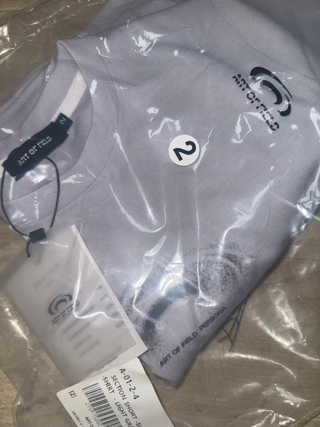 아트오브필드 SECTION 반팔 티셔츠 2사이즈 상품이미지1