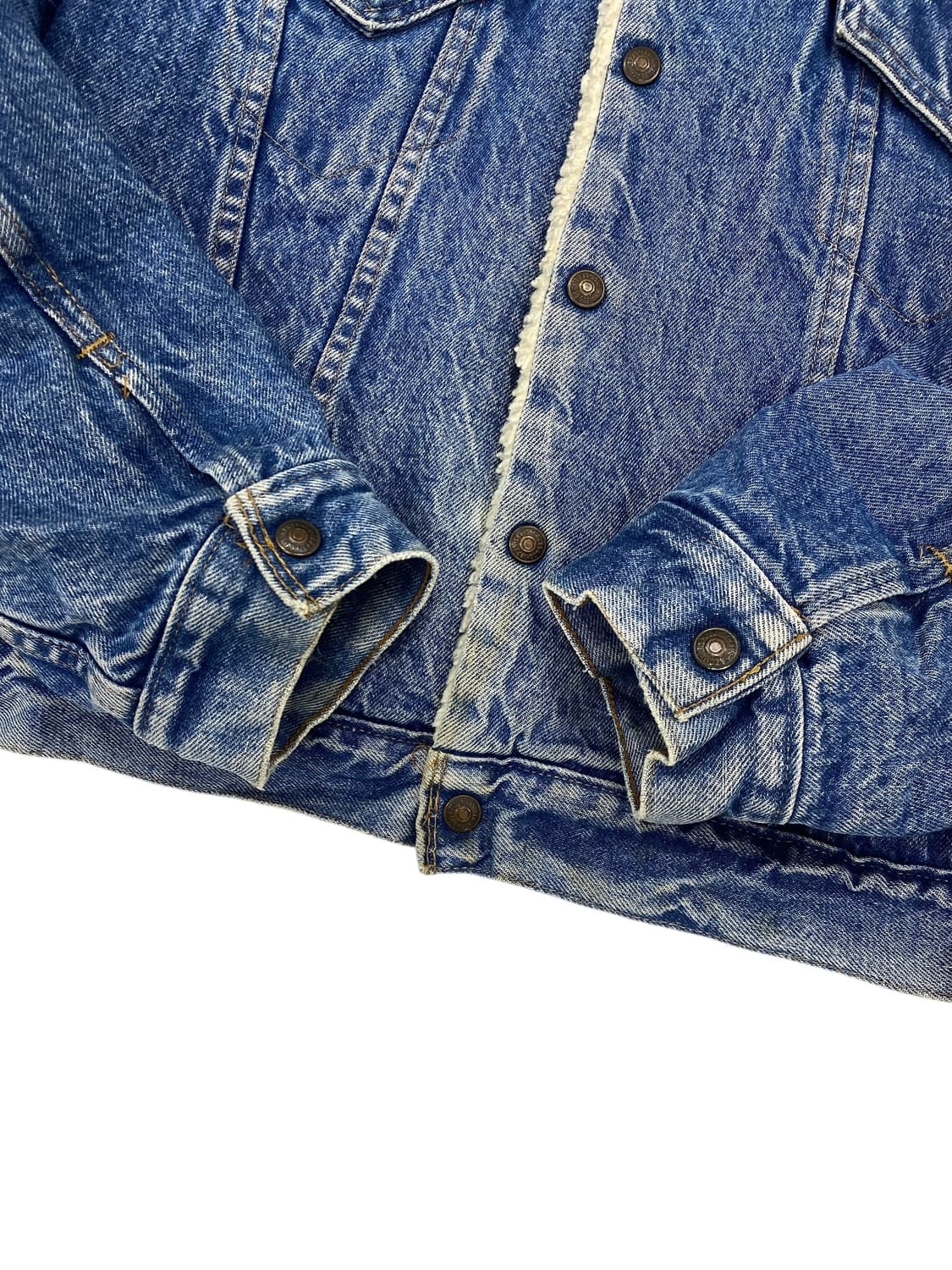 70‘s 리바이스 데님 쉐르파 자켓 상품이미지5