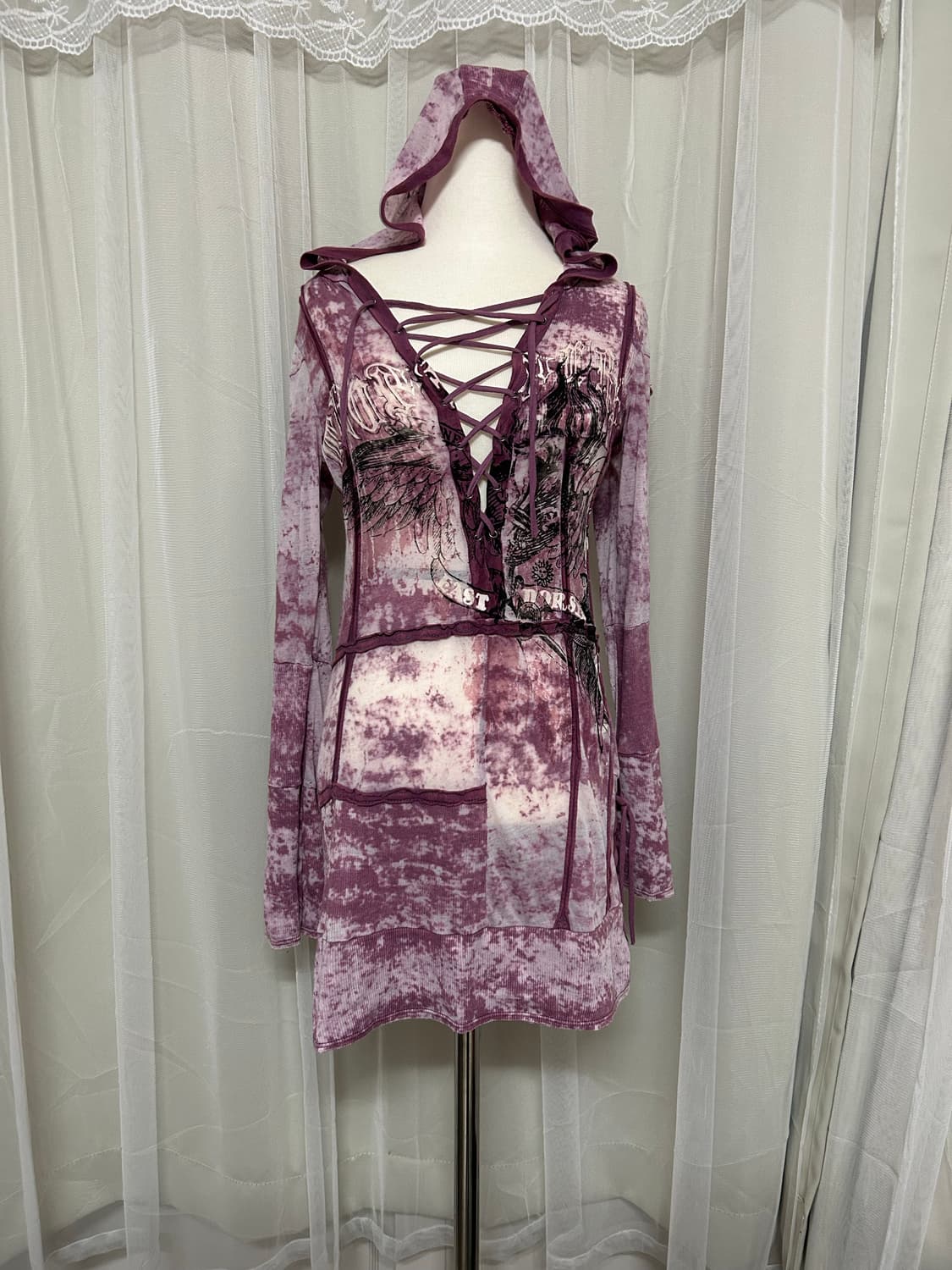 샐비지 후드 미니원피스 s 상품이미지1