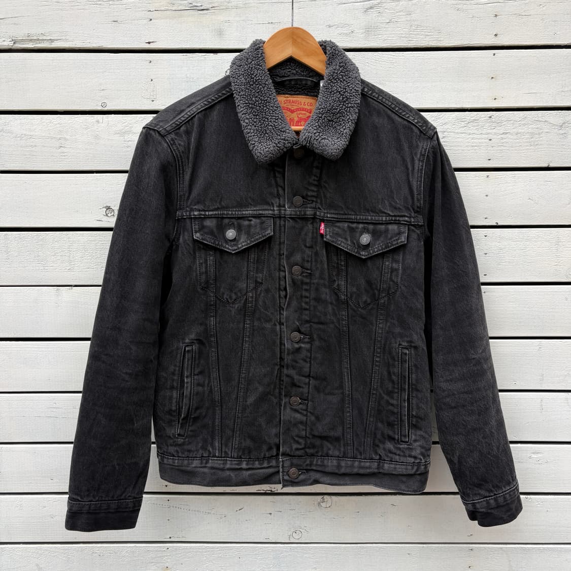 Levi’s 리바이스 데님 쉐르파 자켓 상품이미지1