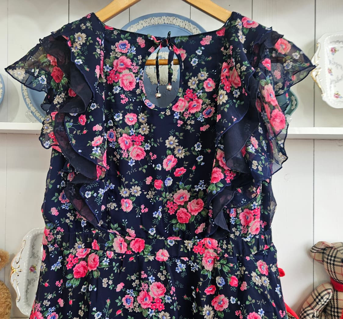 (CECIL McBEE) 플라워 쉬폰 원피스 상품이미지6