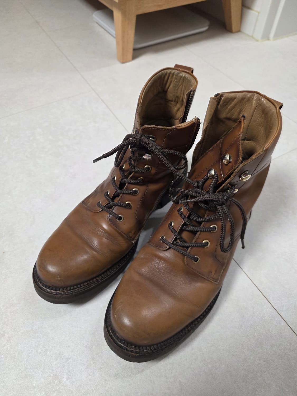 마시모두띠 통가죽 부츠 상품이미지1