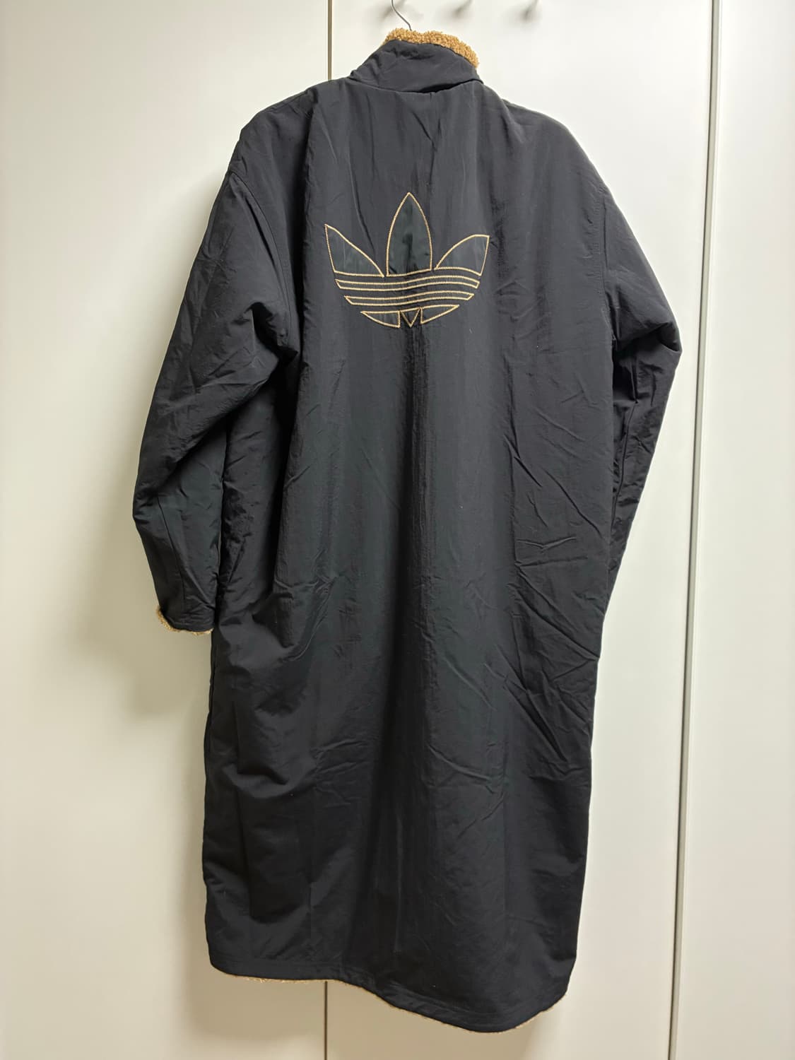 아디다스 리버시블 롱 쉐르파 제니 자켓 상품이미지5