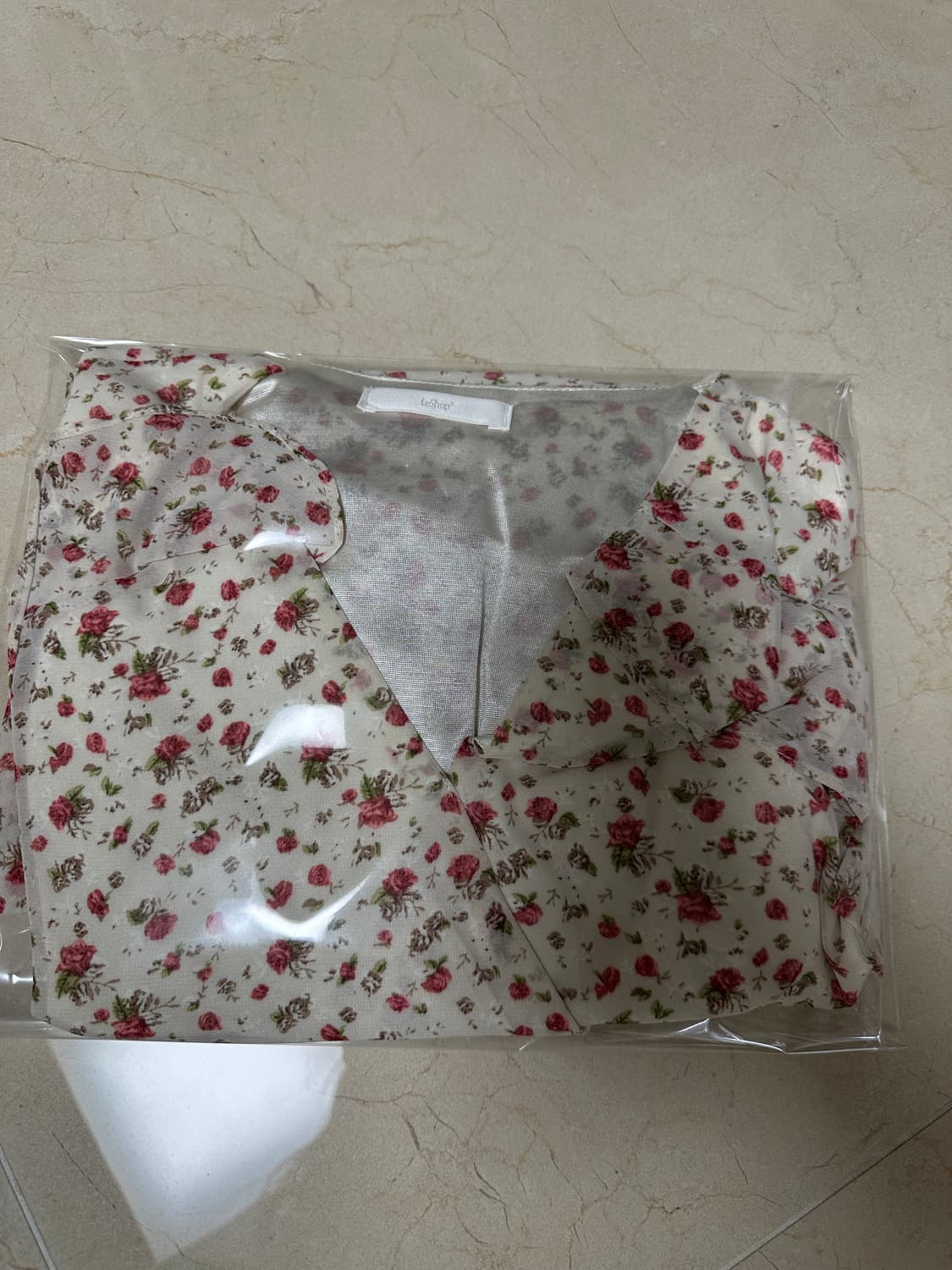 르샵 Le shop 플라워 패턴 원피스 (55-66)   상품이미지8