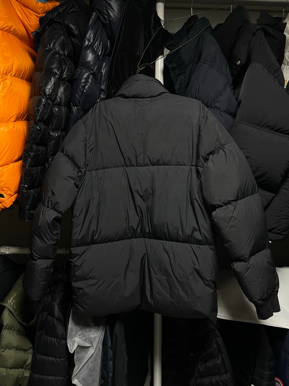 [M사이즈] 20FW 스톤아일랜드 크링클랩스 다운 패딩 자켓 상품이미지5