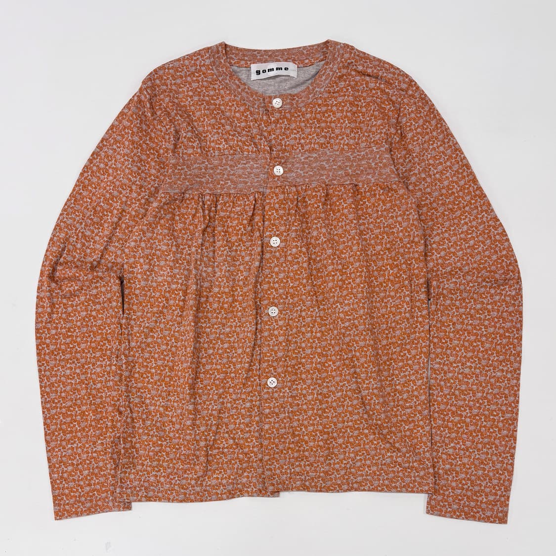 Gomme floral shirring cardigan 상품이미지2