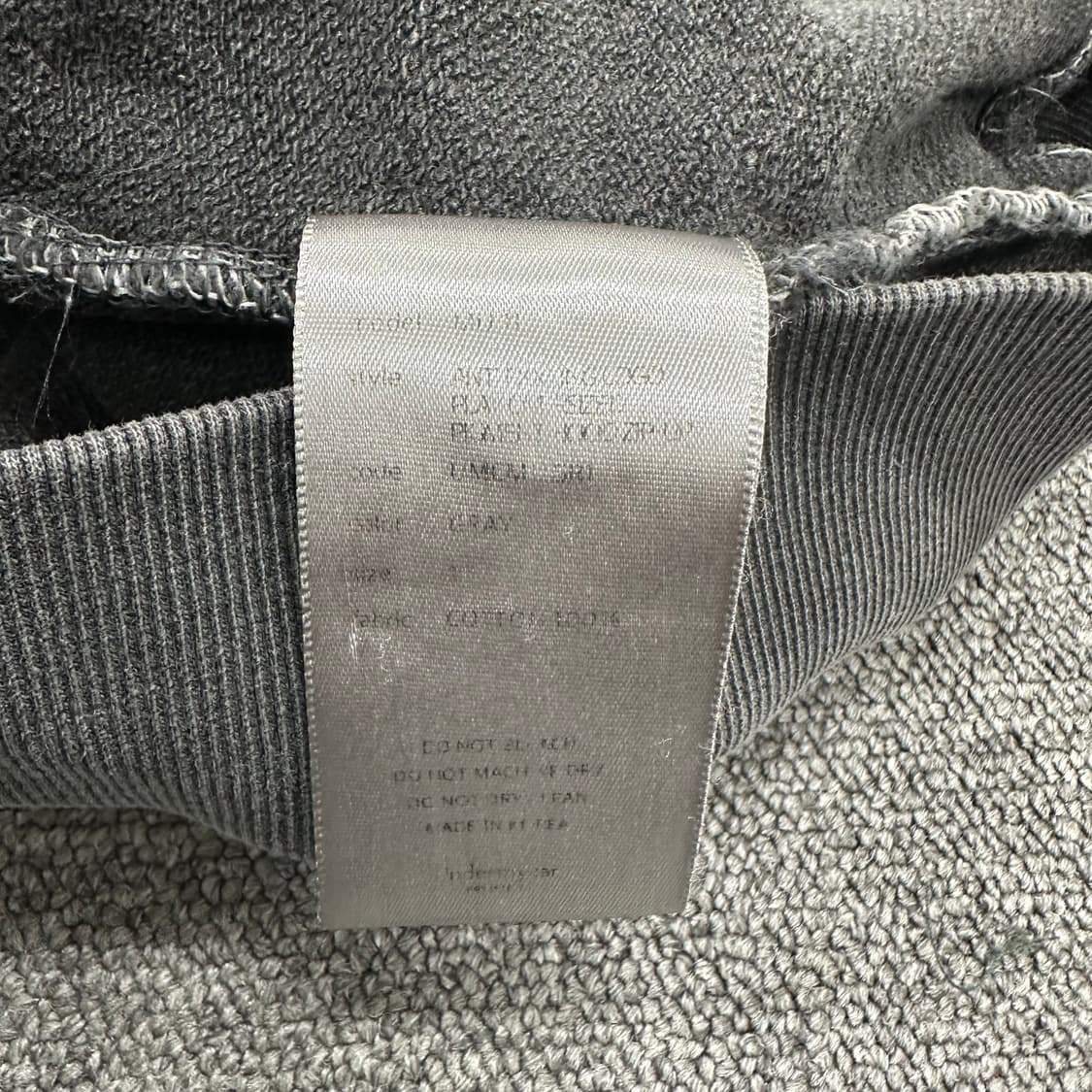 언더마이카 피그먼트 후드집업 상품이미지4