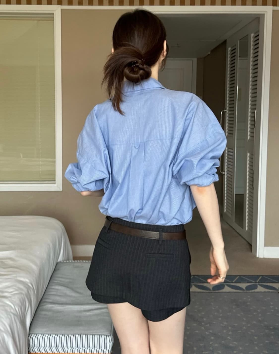 르에브 soft mini skirt pants 상품이미지2