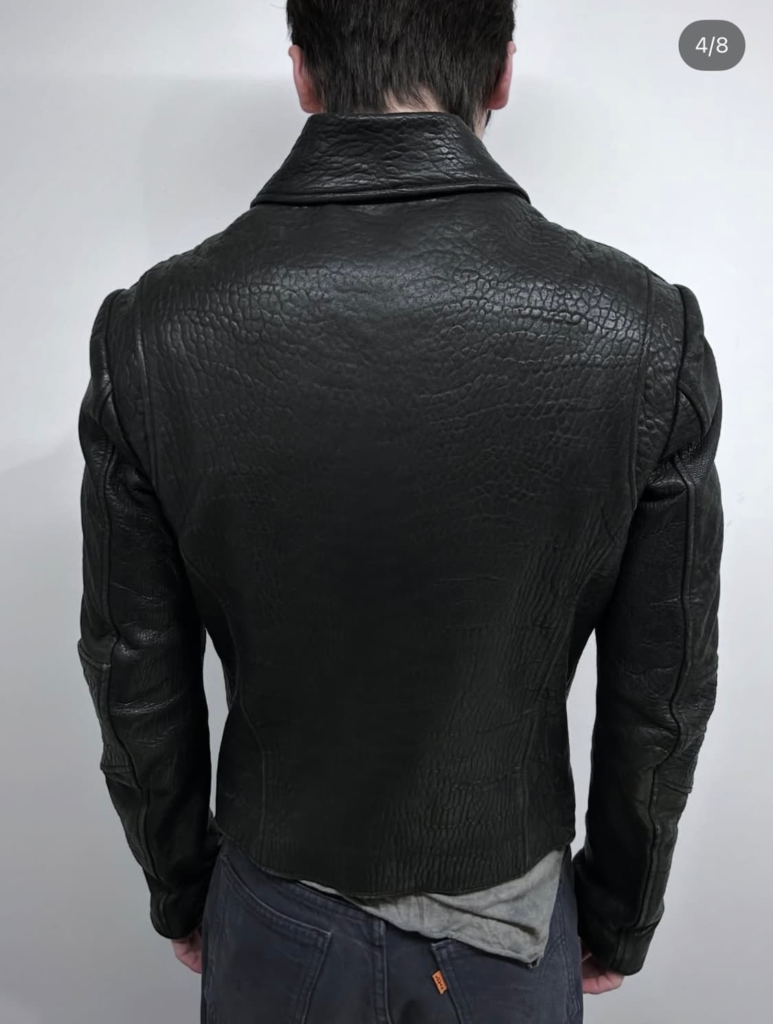 Martin Lewis Cowhide Heavy Rider Jacket 상품이미지4
