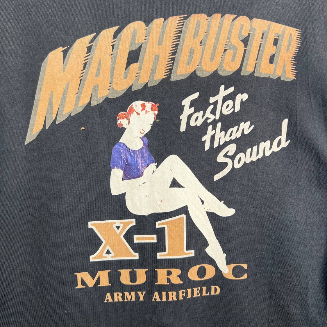 Avirex 아비렉스 마하 버스터 그래픽 맨투맨 XL 상품이미지8