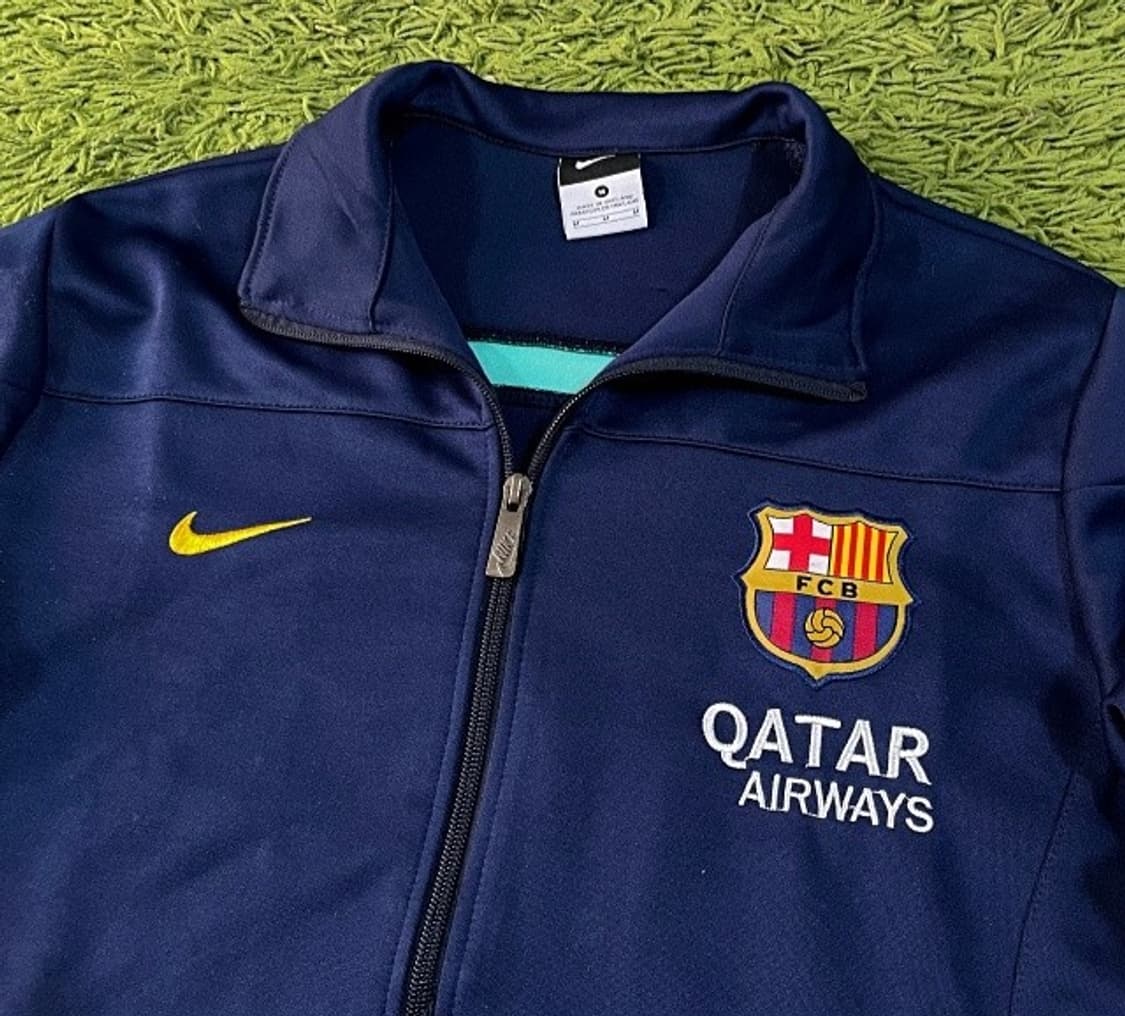 나이키 FC 바르셀로나 네이비 트랙탑 져지집업 95/M 상품이미지2