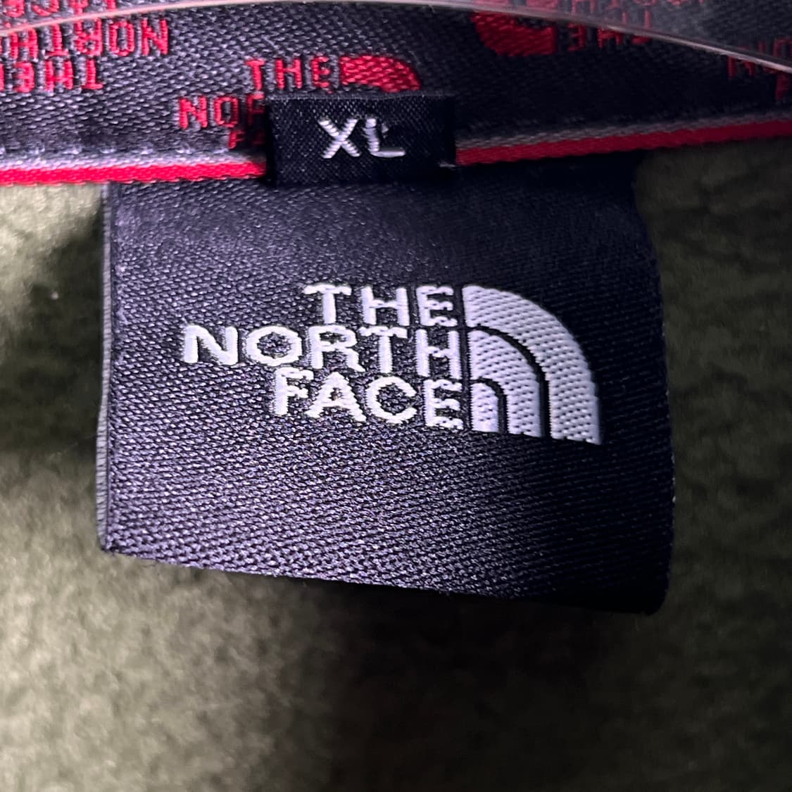 노스페이스 카키 플리스 자켓 XL 상품이미지3