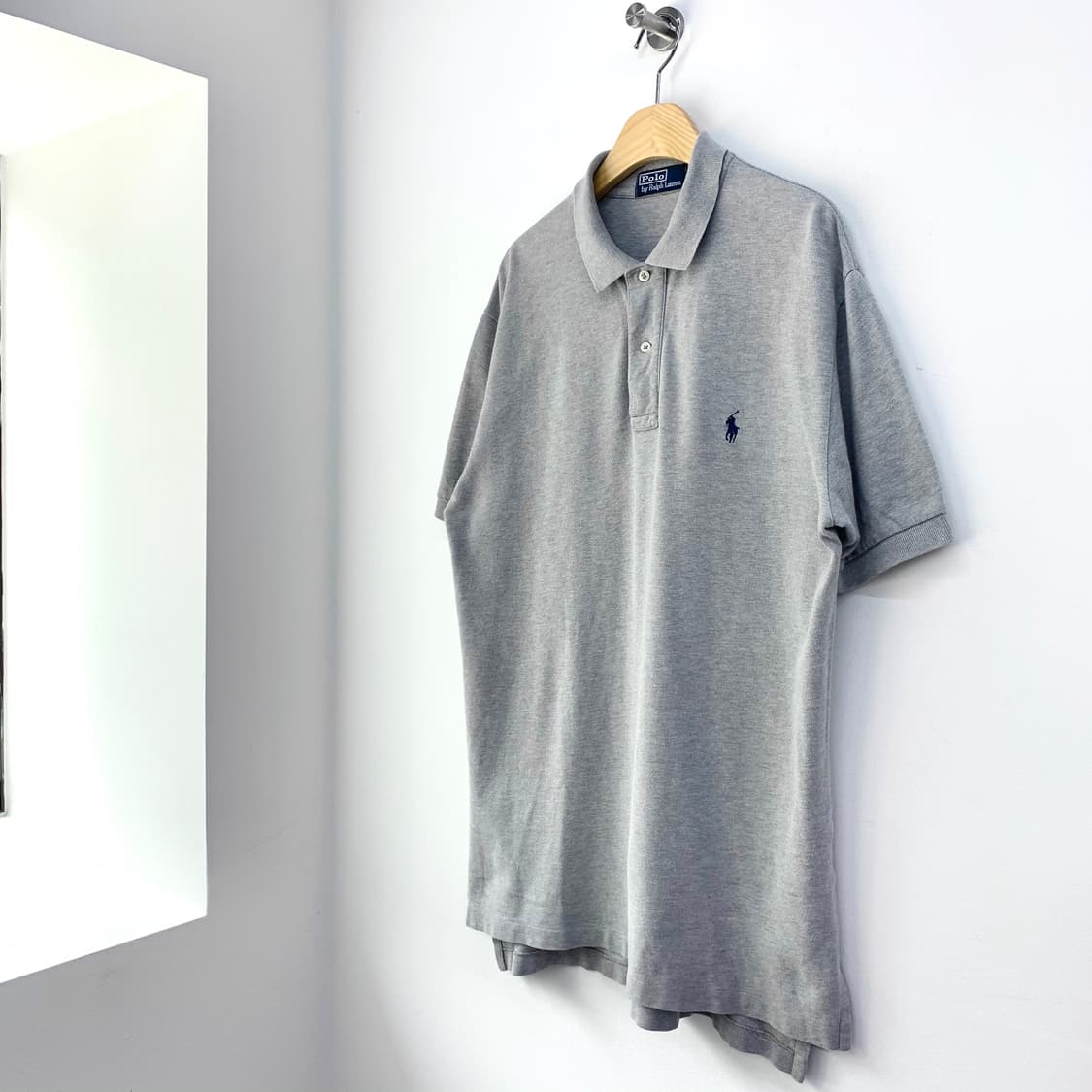 폴로 기본 포니 그레이 PK티 상품이미지4