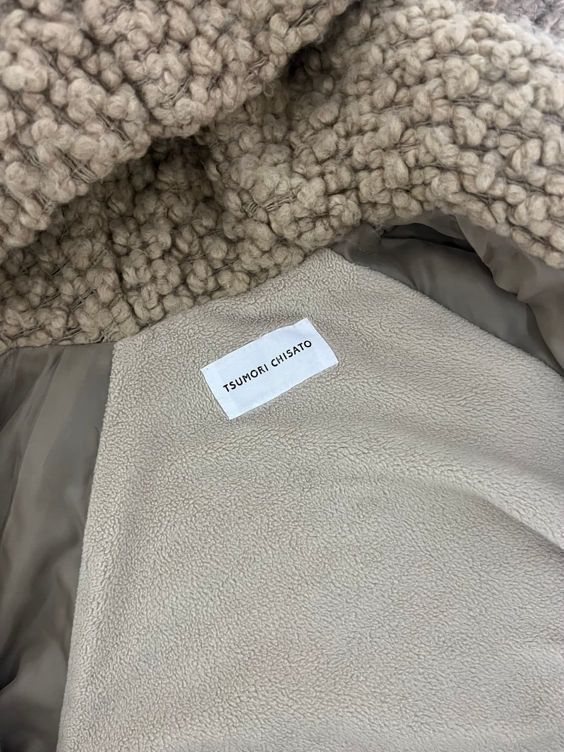 츠모리치사토 wool coat 상품이미지4