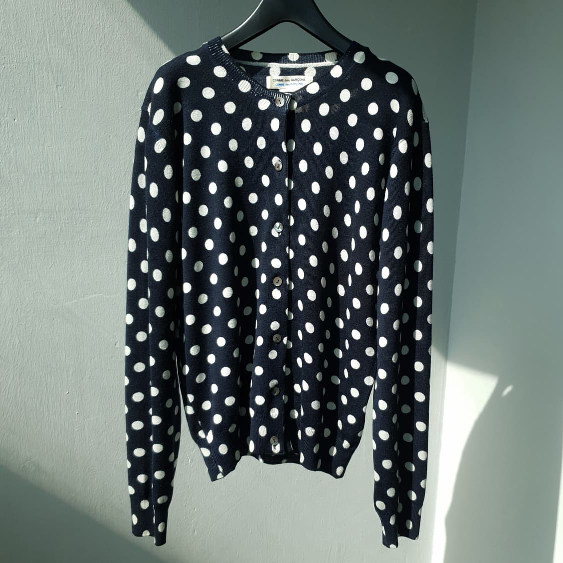 Comme Des Garcons polka dot cardigan 상품이미지1
