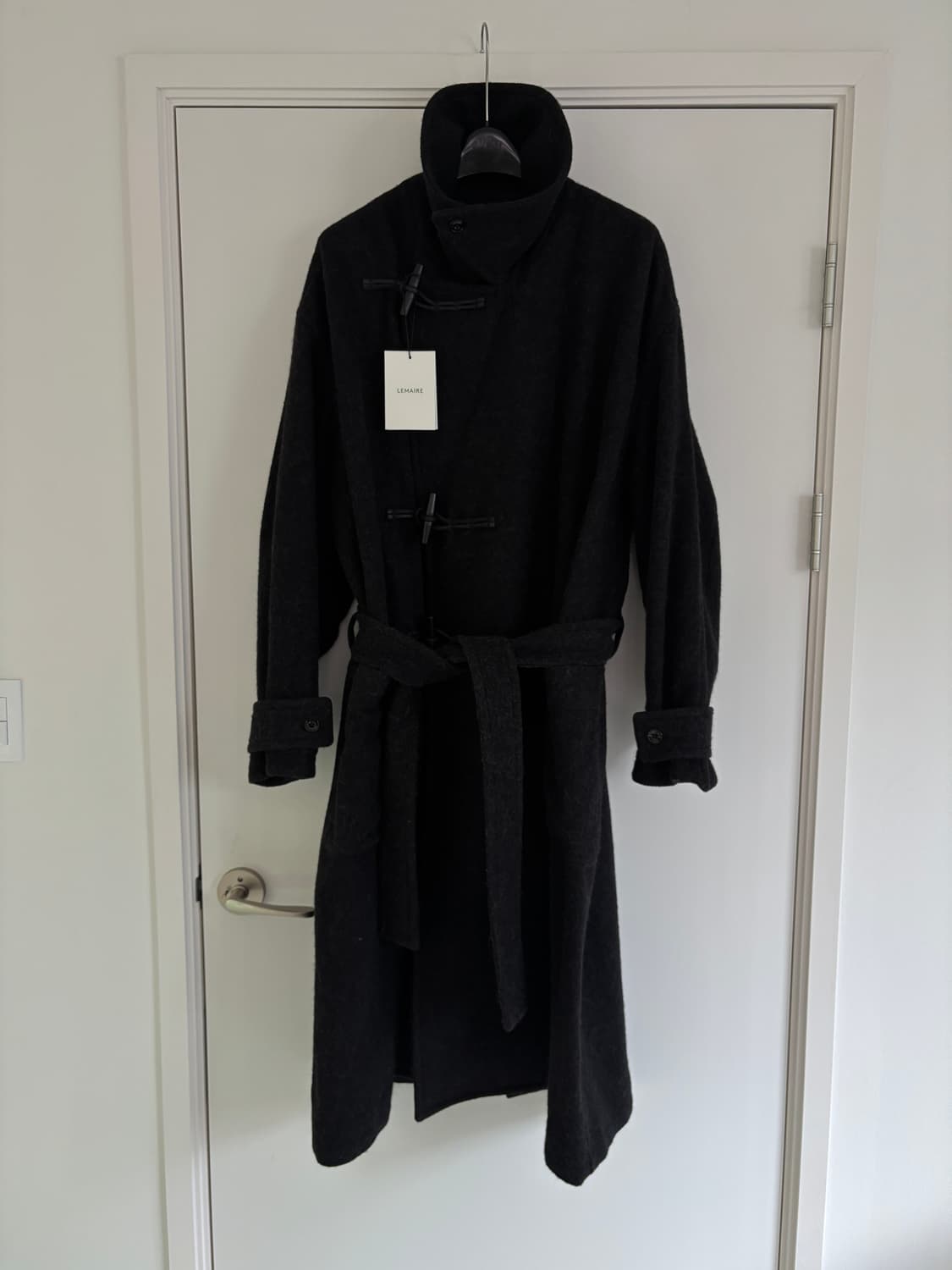 24FW 알파카 모헤어 더플 코트 상품이미지1