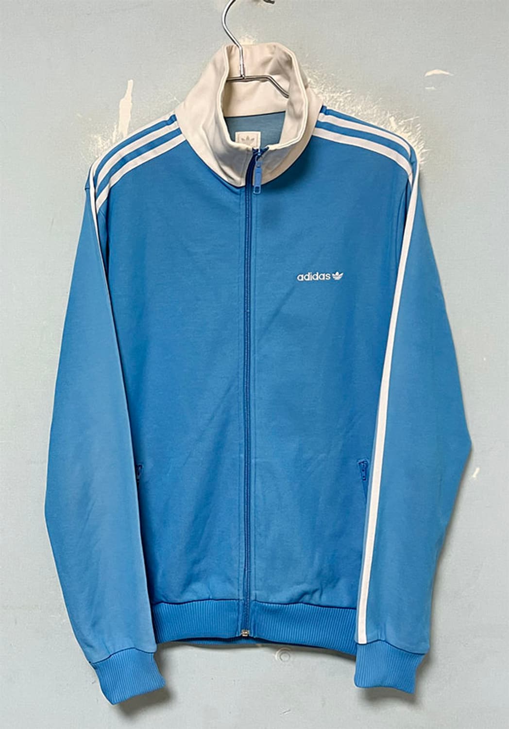 아디다스 00‘s 베켄바우어 팁탭 하늘/화이트 트랙 져지 L 100 상품이미지1