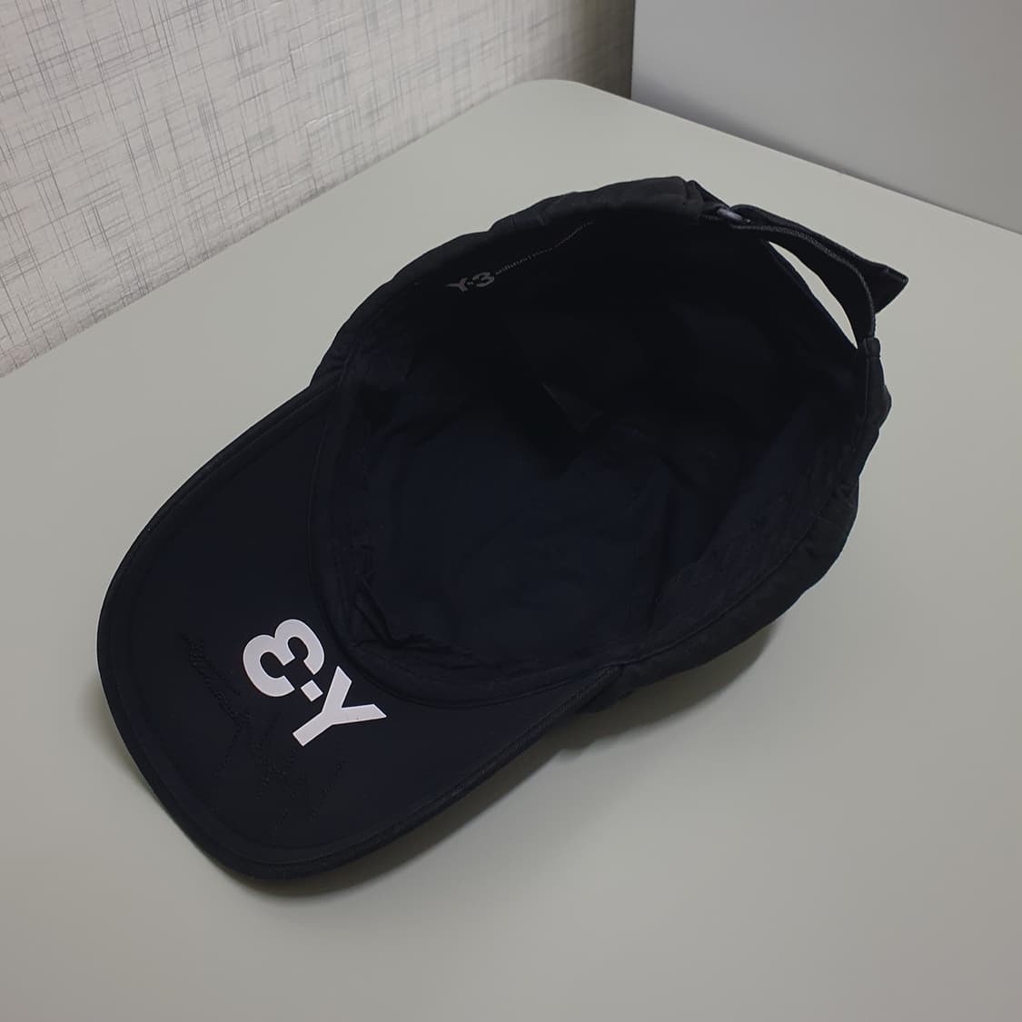 OS) 아디다스 X 요지야마모토 Y3 스트릿 로고 볼캡 블랙 상품이미지6