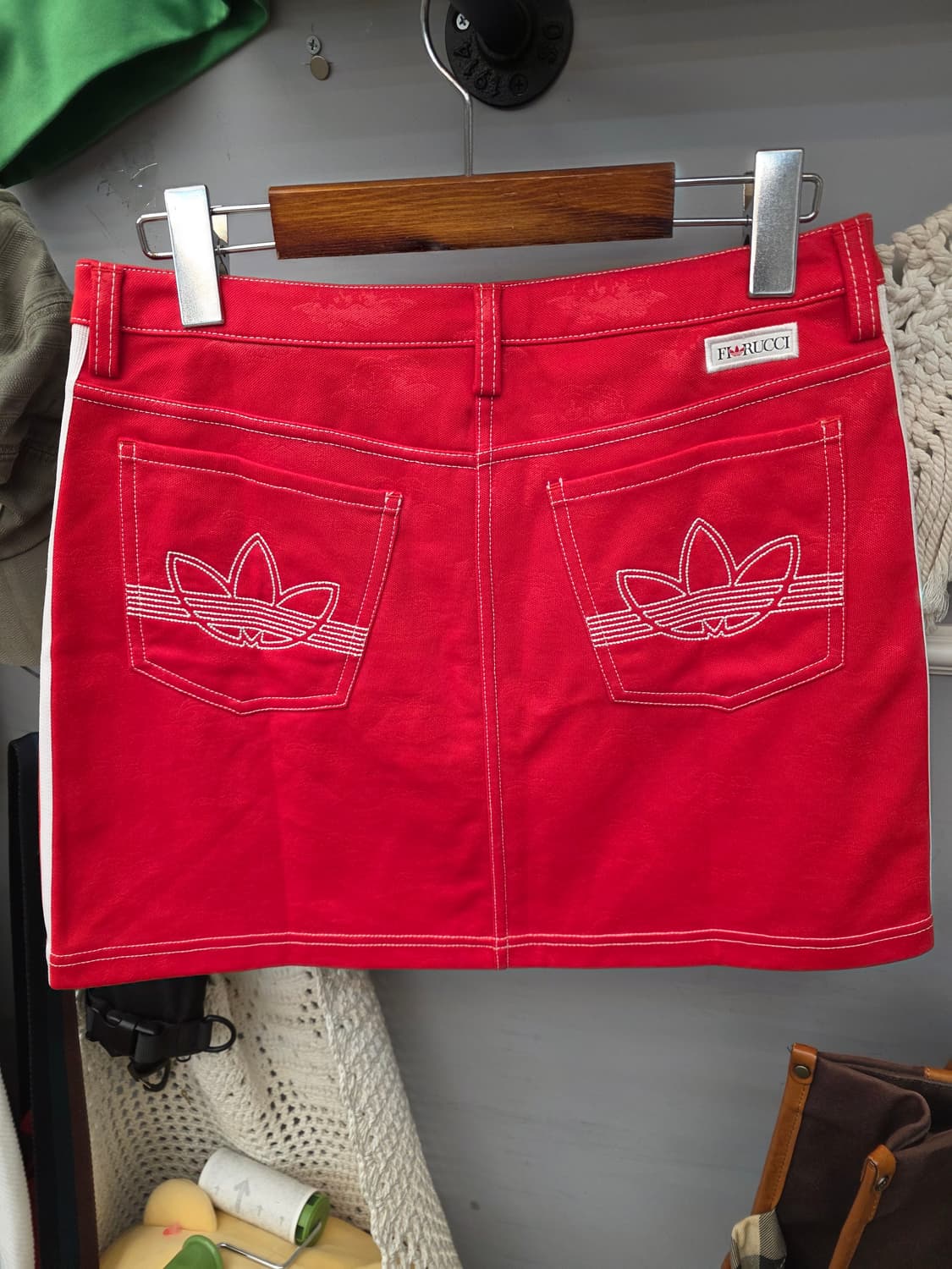 새상품)아디다스 x 피오루치 미니스커트 M 상품이미지5