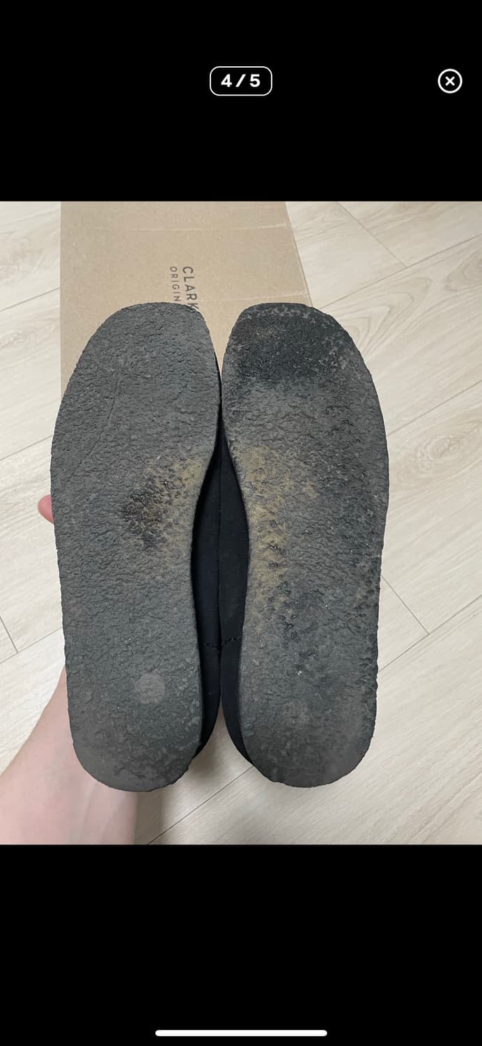 클락스 왈라비 블랙 265 상품이미지4